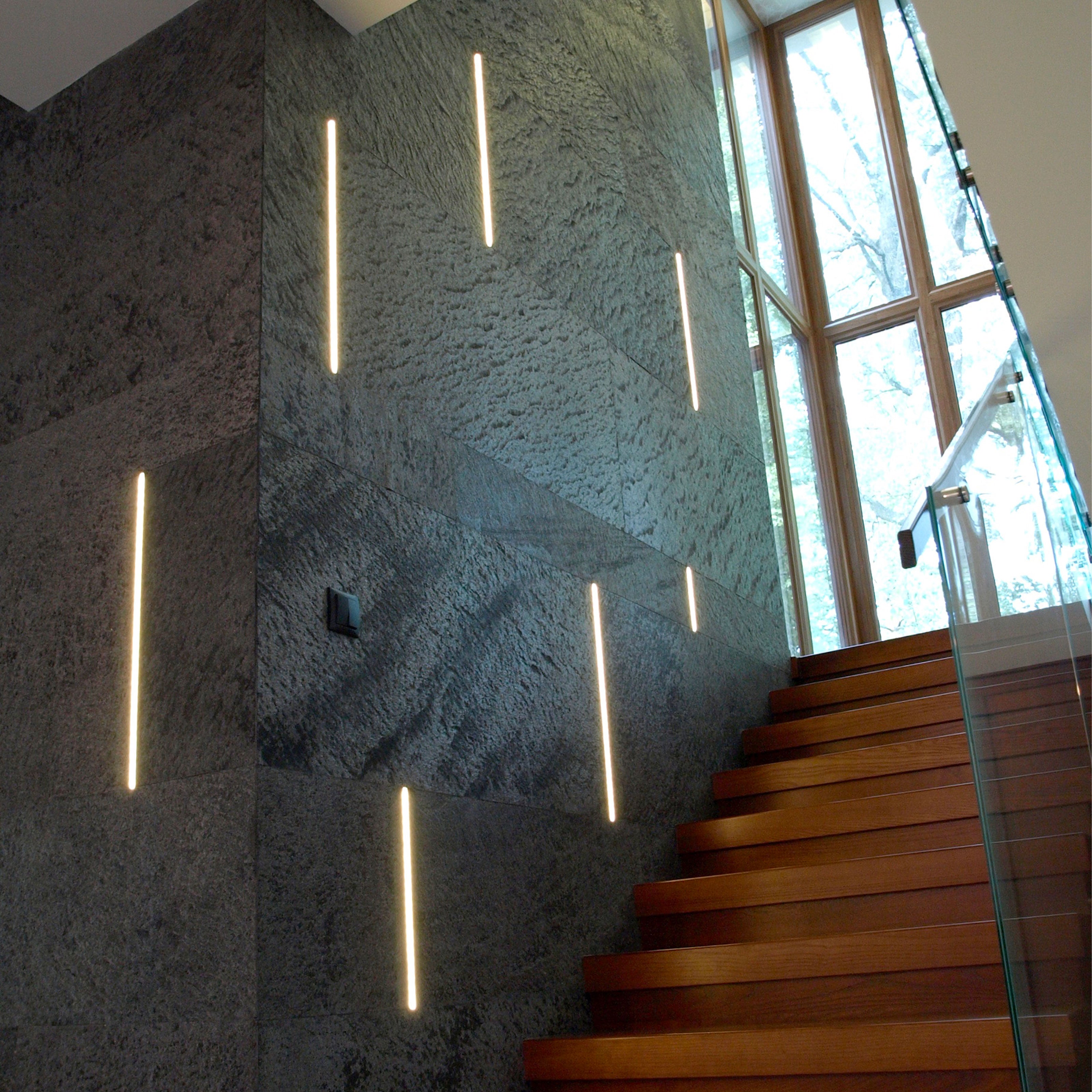 pannello rivoluzionario di Rivestimento interno-esterno in VERA PIETRA flessibile 280x122x0,3cm BERG Eternal Parquet