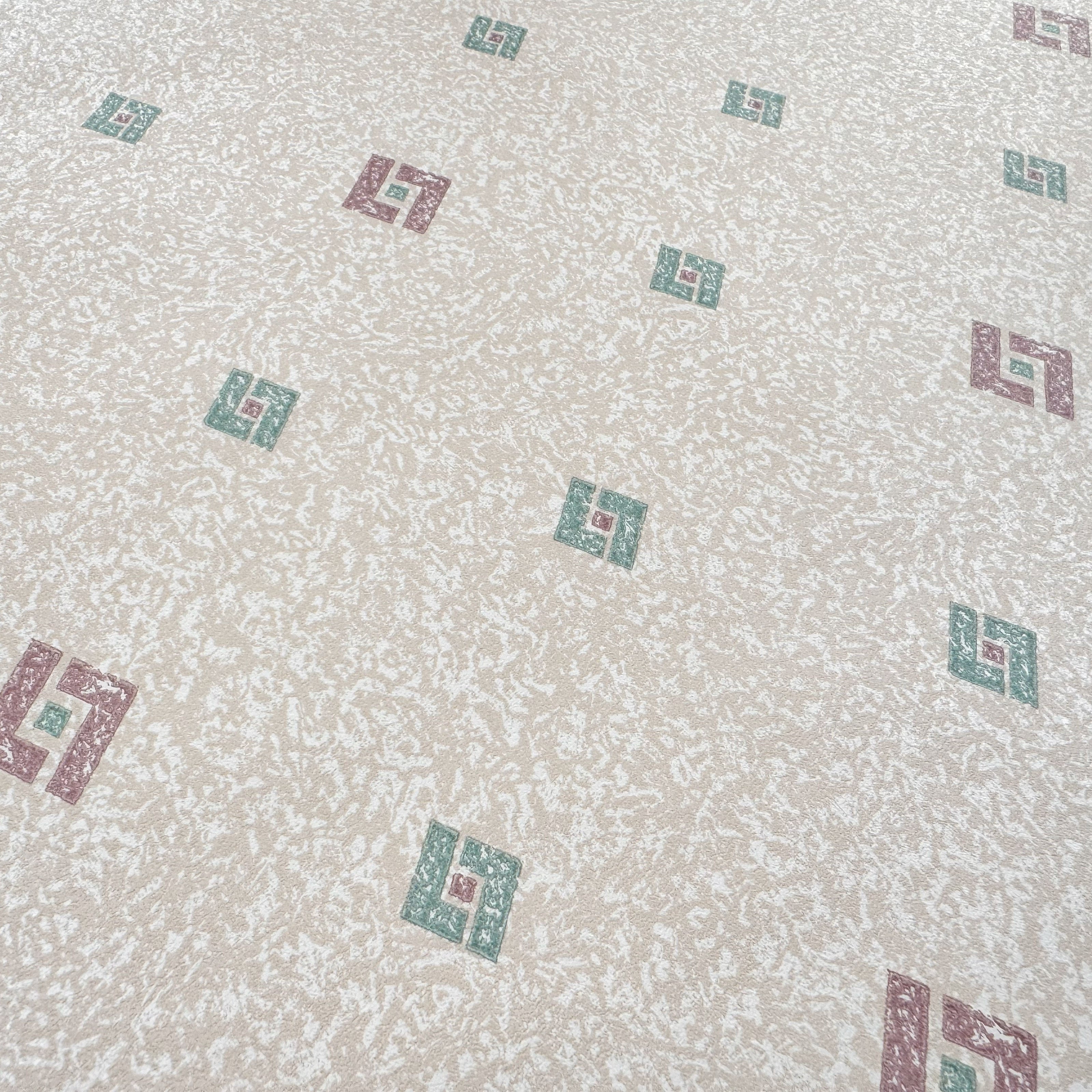 SUPER STOCK €0,56 al mq - Rotolo da 5,2mq (10x0,52mt) di Carta da Parati vinilica Top Quality lavabile ROMBI - Eternal Parquet