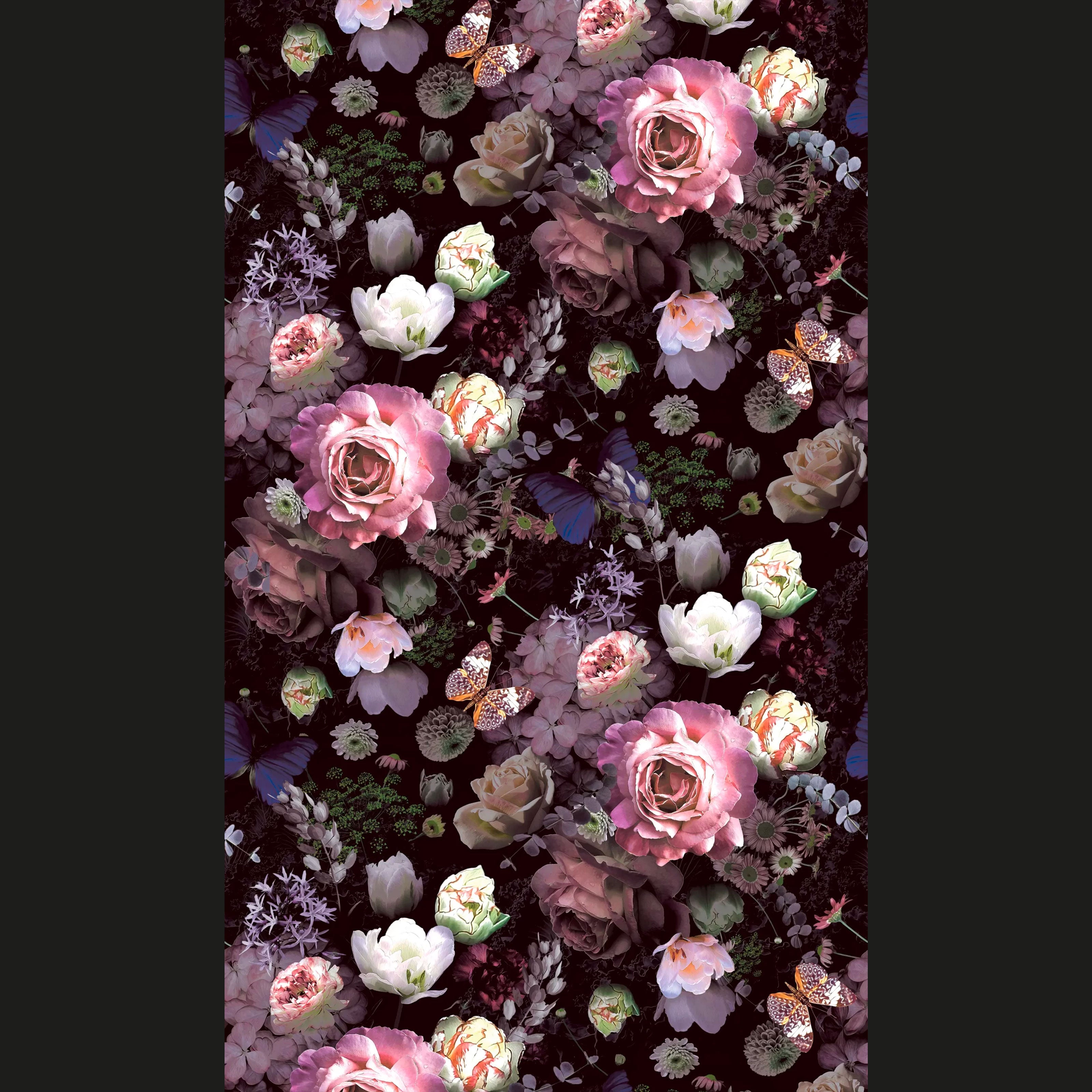 Pannello 159x270cm di Carta da Parati TNT a modulo raccordabile continuativo Voyager ROSE - Eternal Parquet