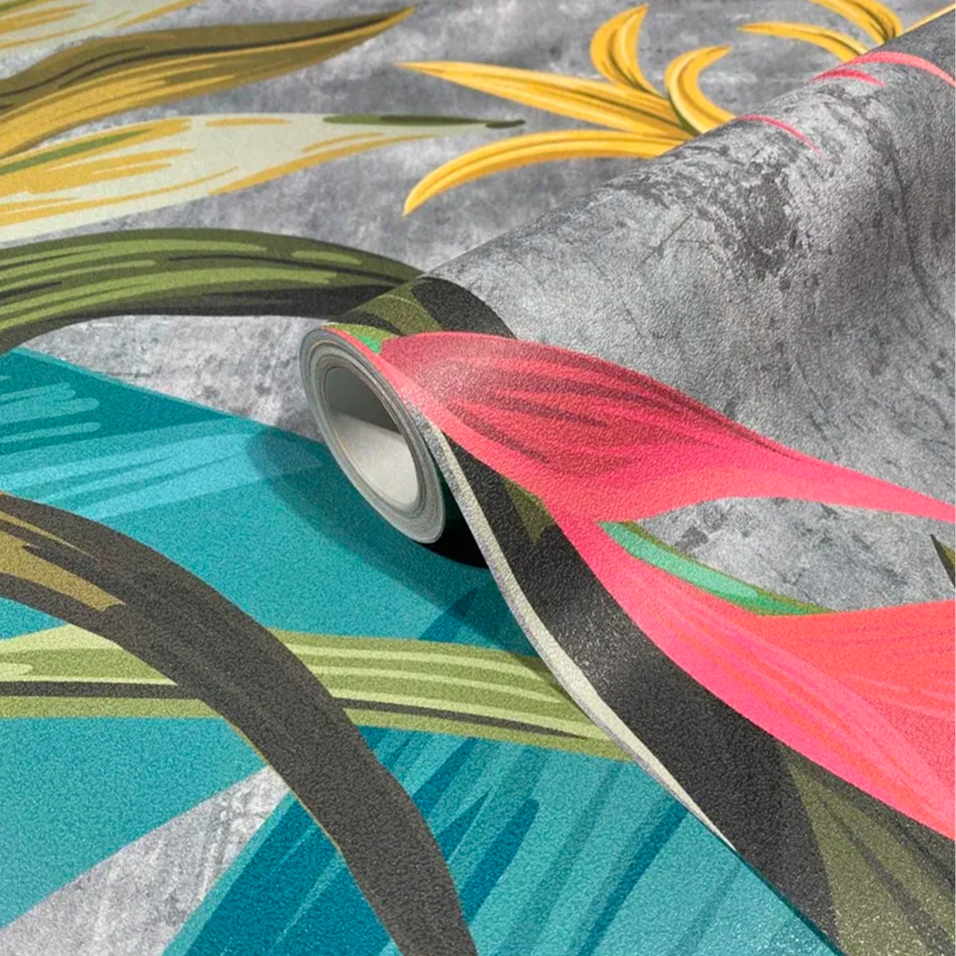 Pannello 159x270cm di Carta da Parati TNT a modulo raccordabile continuativo Voyager POPCL - Eternal Parquet