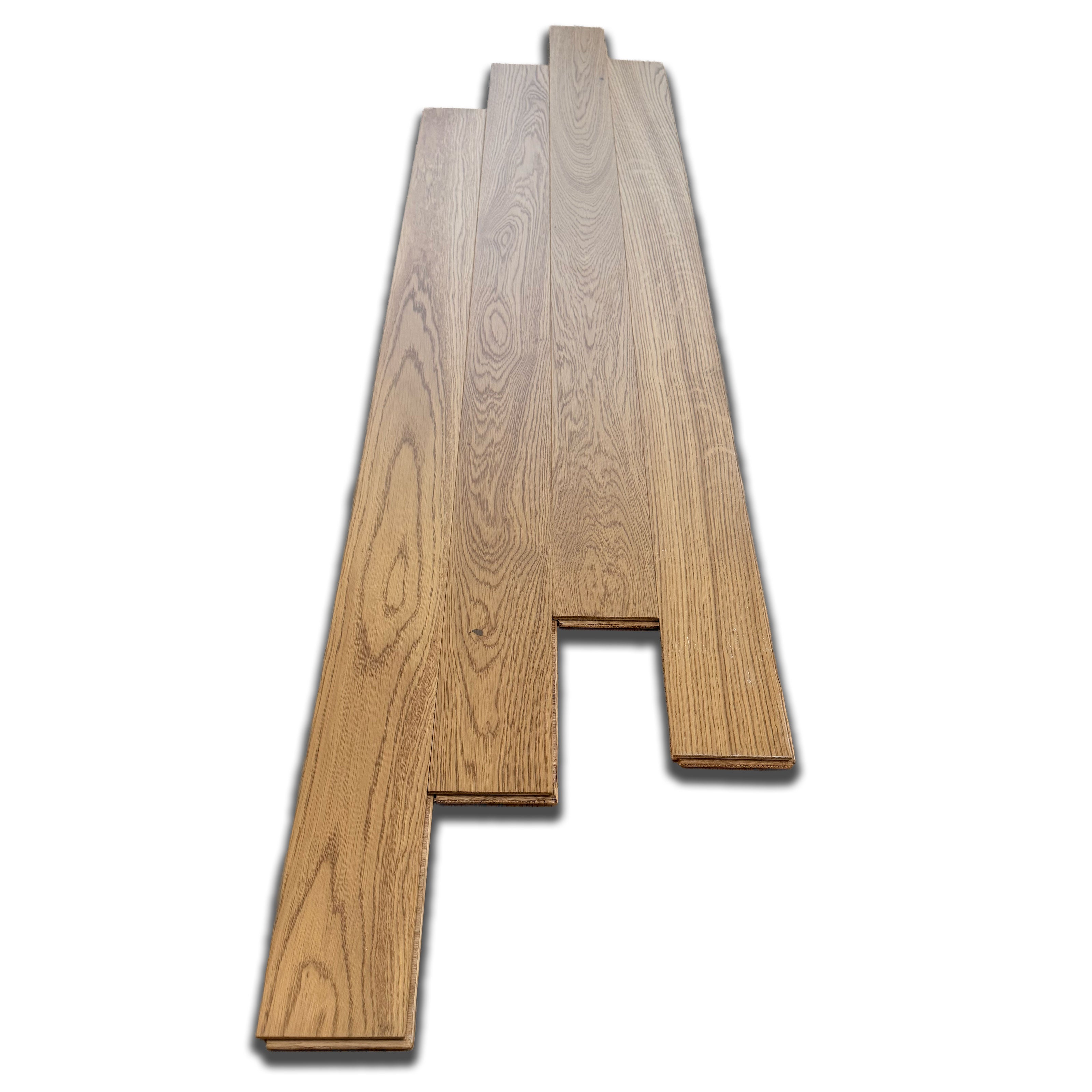 €24,99MQ *STOCK LUXURY* lotto da 39mq Maxilistone in ROVERE grano prefinito vern. satinato 12x900x1500/2100mm (3mm nobile) - Eternal Parquet