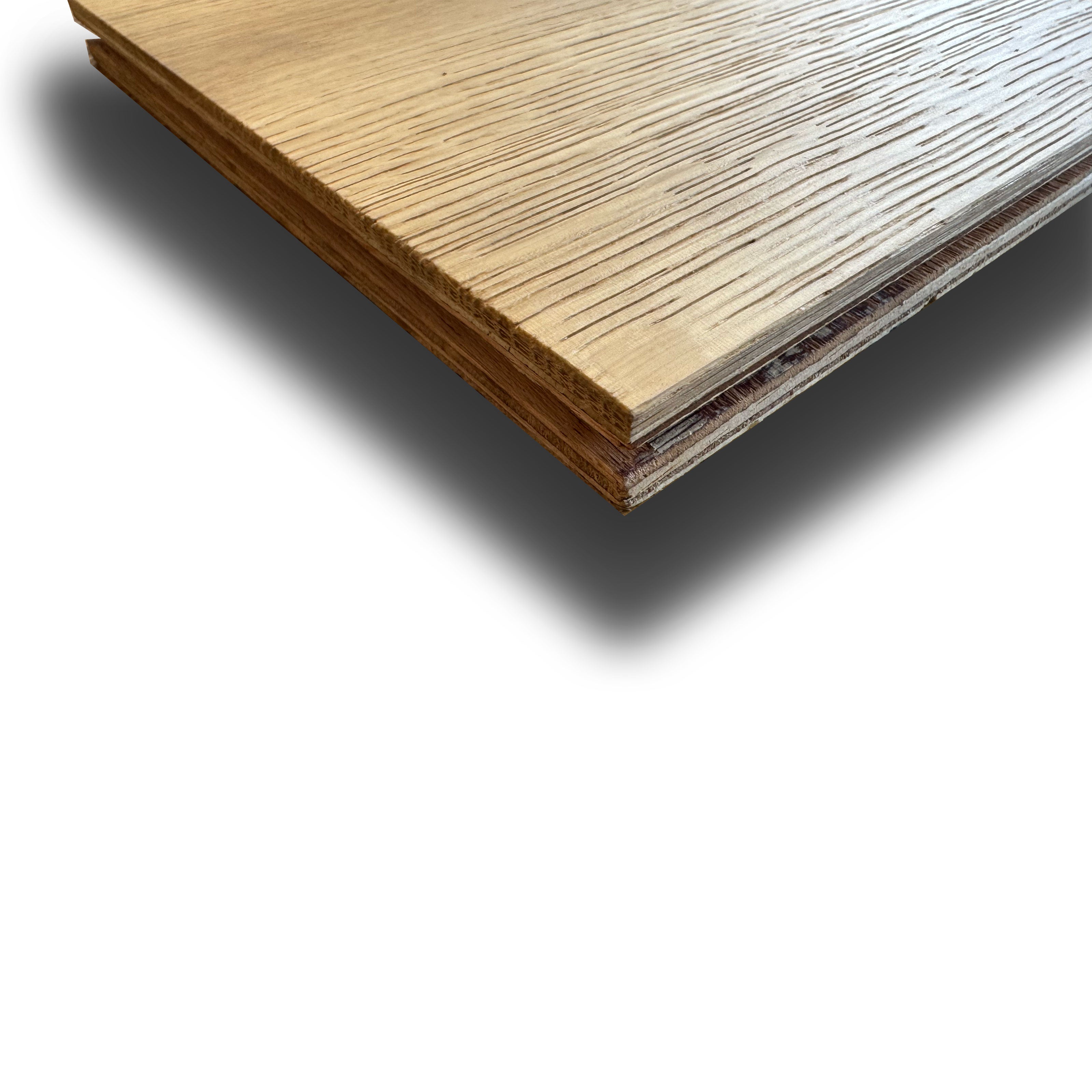 €44,99MQ *STOCK LUXURY* + Lotti da 62mq Maxilistone in ROVERE prefinito spazz. 15x180x2400mm (3mm nobile) - Eternal Parquet