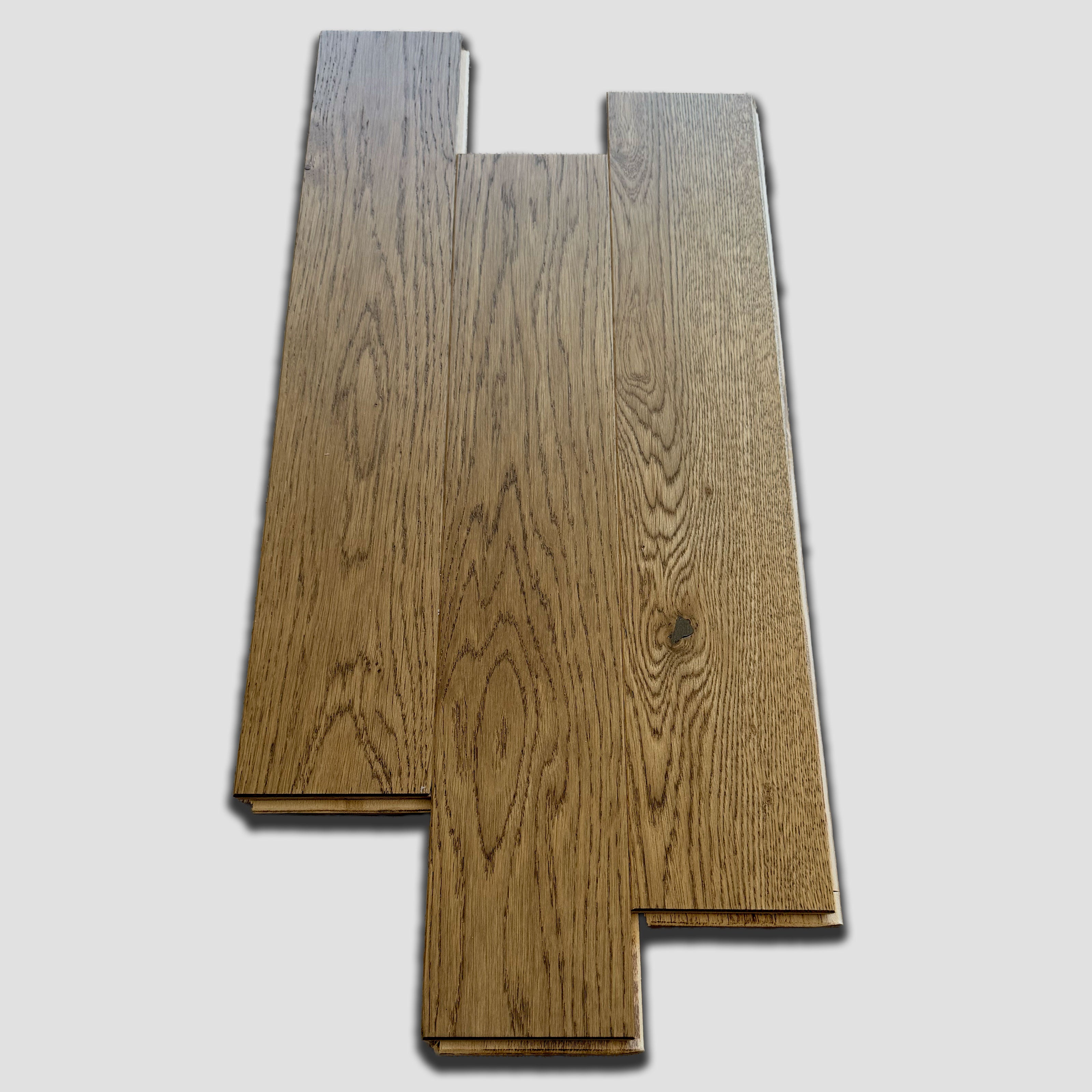 €34,99MQ *STOCK LUXURY* lotto da 57mq Maxilistone in ROVERE anticato prefinito vern. satinato 18x900x500/1700mm (3mm nobile) - Eternal Parquet