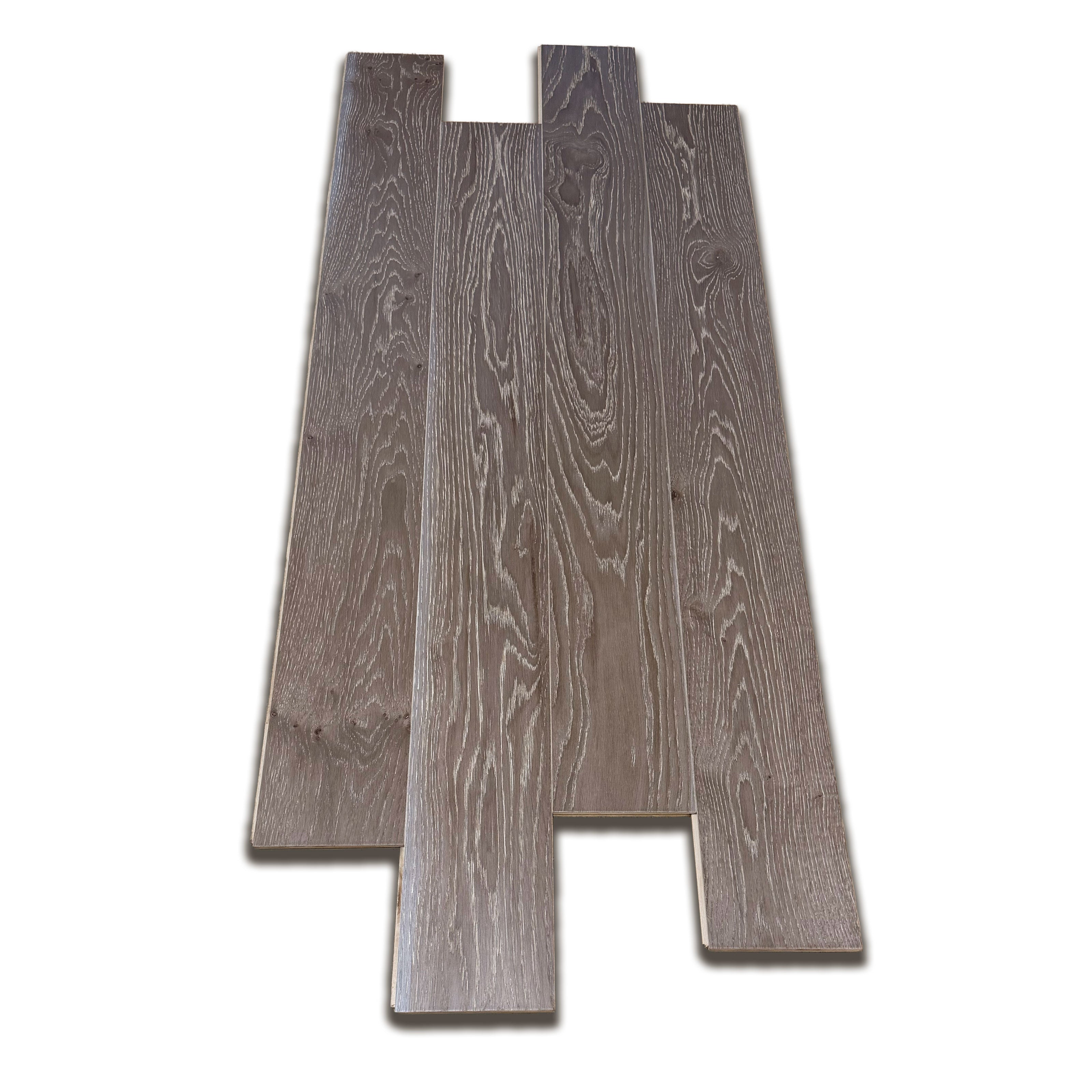 €24,99MQ *STOCK LUXURY* Lotti da 100mq Listoni in Rovere TERRA ARSA spazz. ANTIGRAFFIO 14x140x600/1200mm - Eternal Parquet