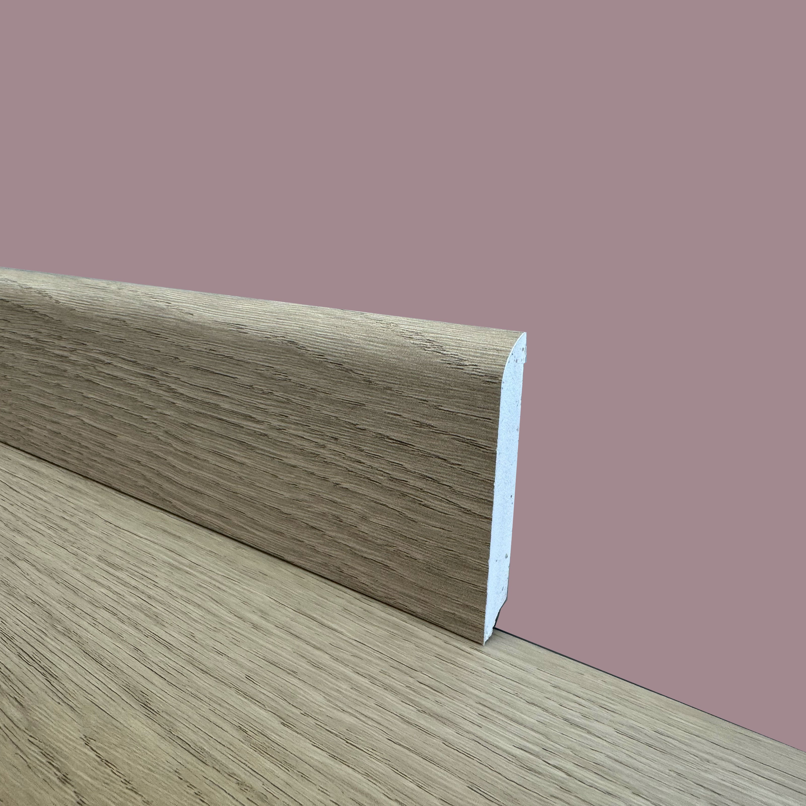 Battiscopa in polistrutturato coordinati linea SPC 70X10mm BC idrorepellenti - Eternal Parquet