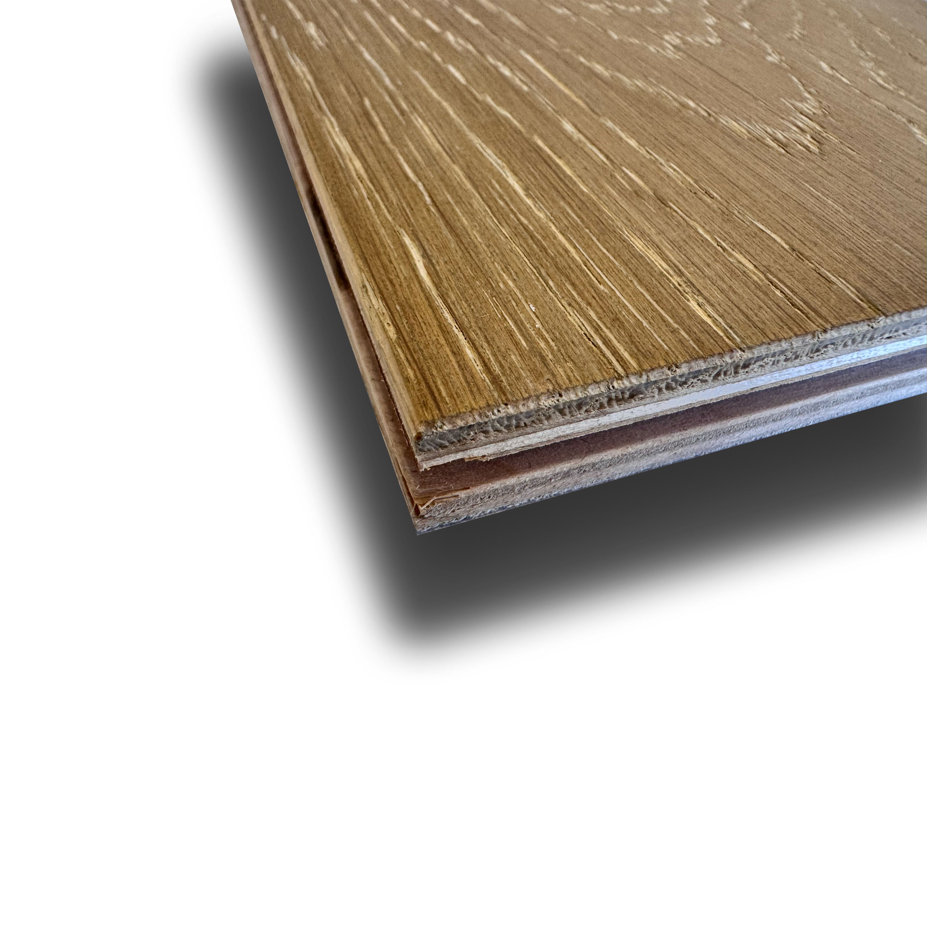 €33,99MQ *MEGA STOCK* Lotto da 55mq di Listone prefinito ROVERE LAGRANGE SPINA ITALIANA Vern. bisell. Spazz. 14,5x120x600mm (3 nobile) - Eternal Parquet