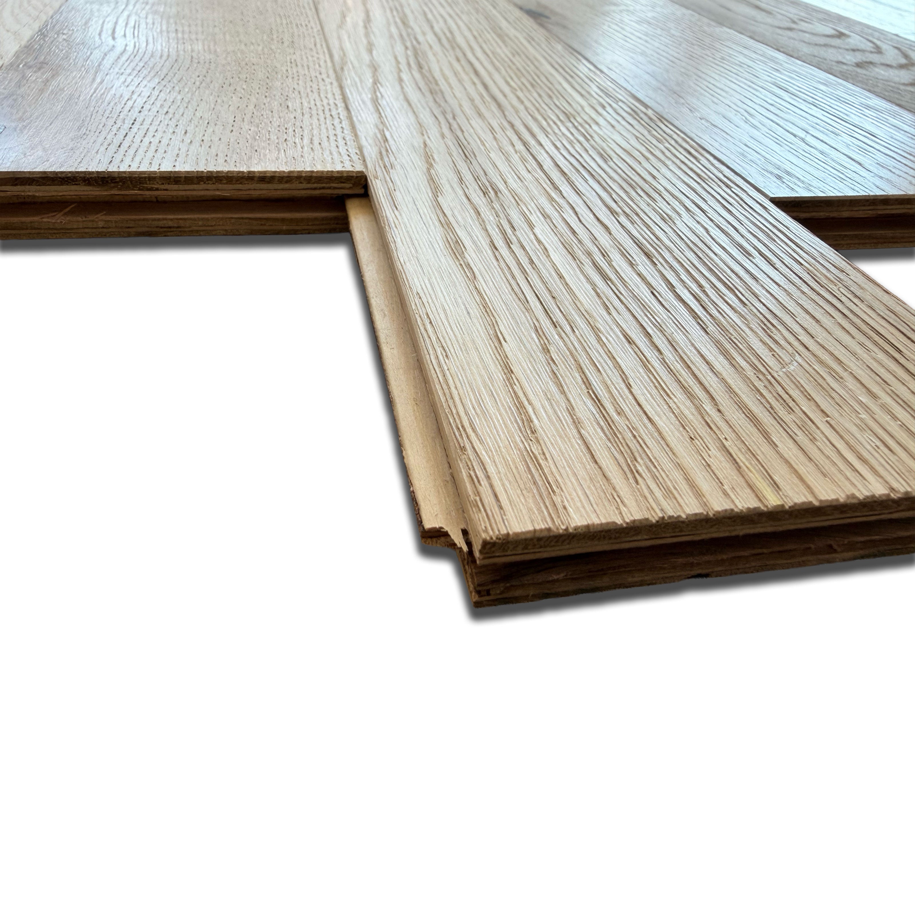 €29,99MQ *STOCK LUXURY* Lotti da 69mq Parquet ROVERE Prelevigato spina italiana spazz. 13x90x590mm (4mm nobile) - Eternal Parquet