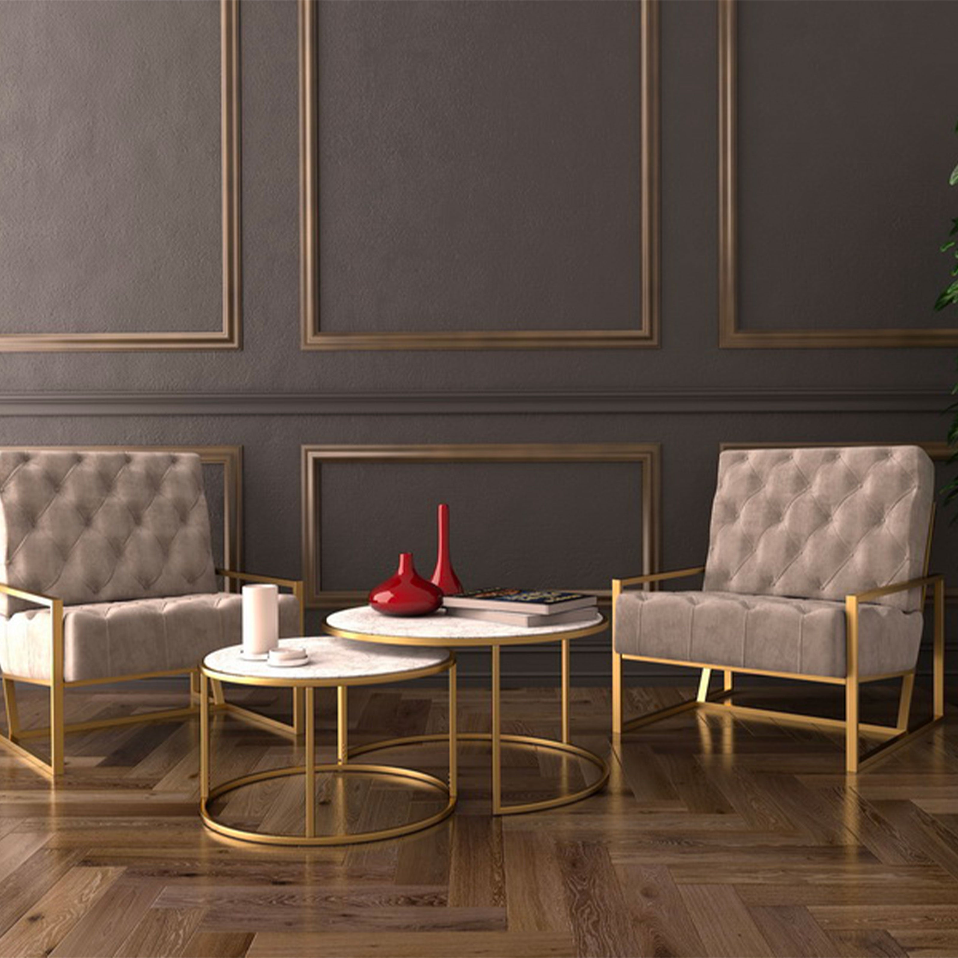 Cornice per boiserie in POLIMERI FeelingWood-HD 30x14mm - BIANCO (prezzo al metro) - Eternal Parquet