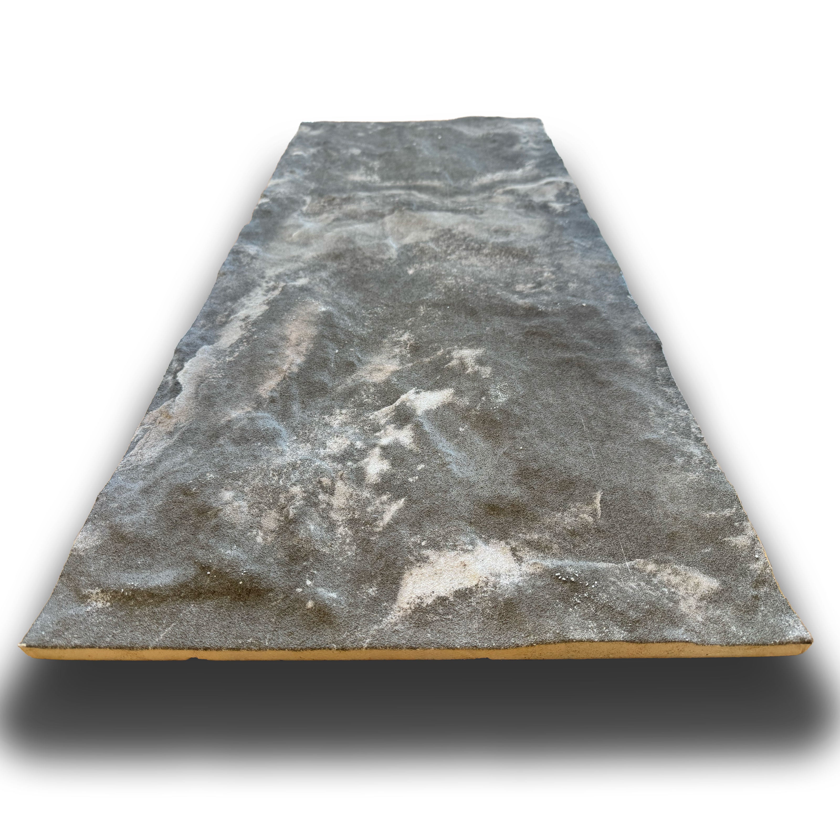 CAPPOTTO esterno - interno isolante in STYROFOAM 3D da 2cm con sabbiatura e malta 120x50cm ANTICO CEMENTO - Eternal Parquet