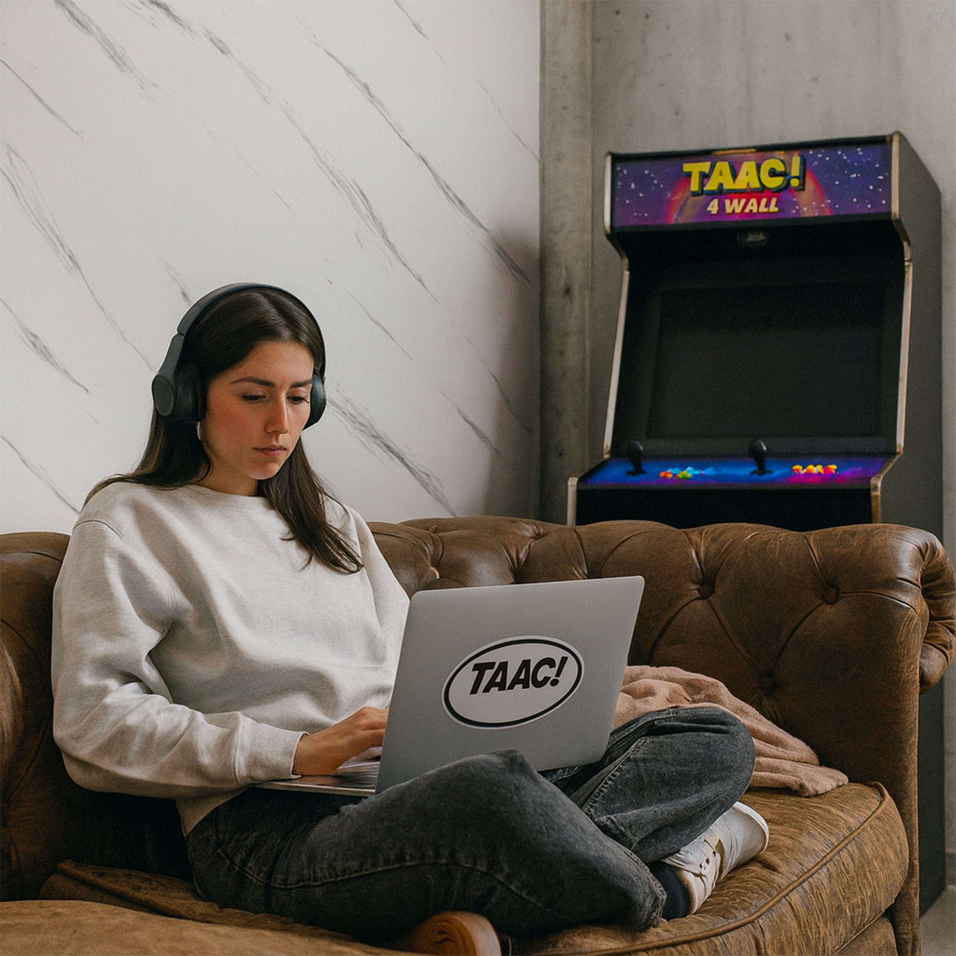 โฌ16,99mq TAAC! 4WALL pacco da 5,76mq (4 pannelli) rivestimento a parete SPC Click 5x600x2400mm COSMO - Eternal Parquet