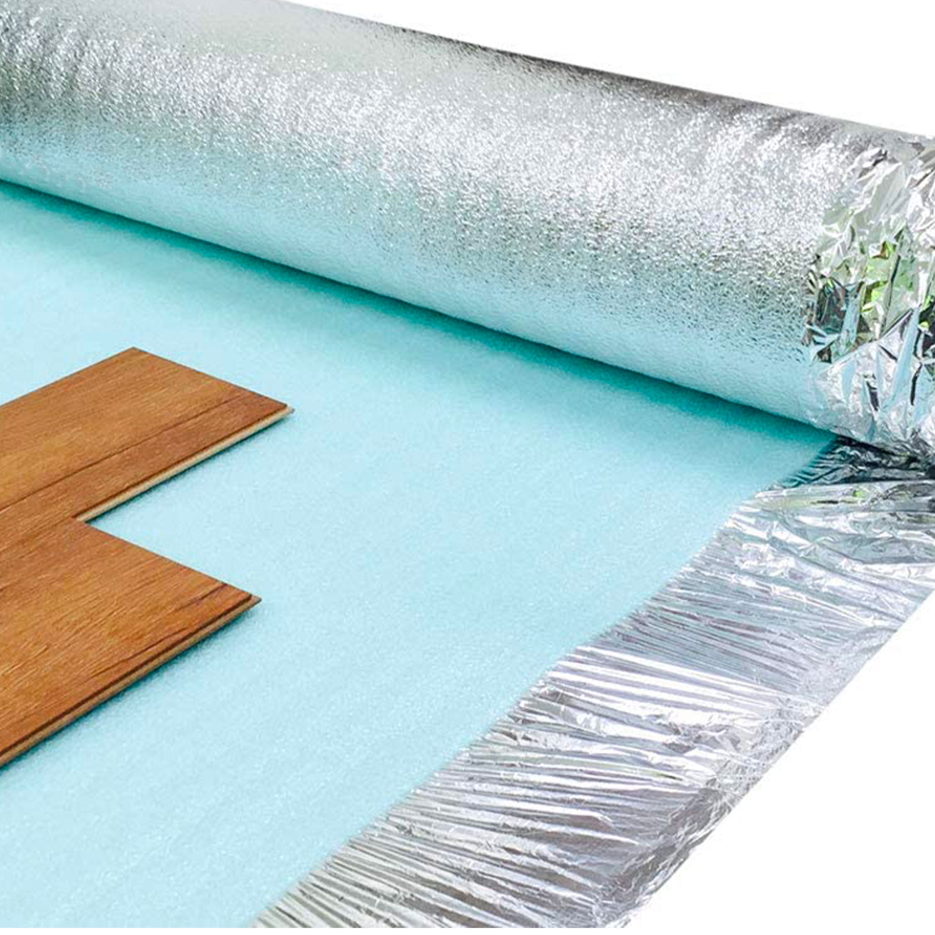 50mq di Tappetino per sottofondi normali e riscaldati, ACQUASTOP per Laminati e Parquet flottanti da 1,5mm - Eternal Parquet