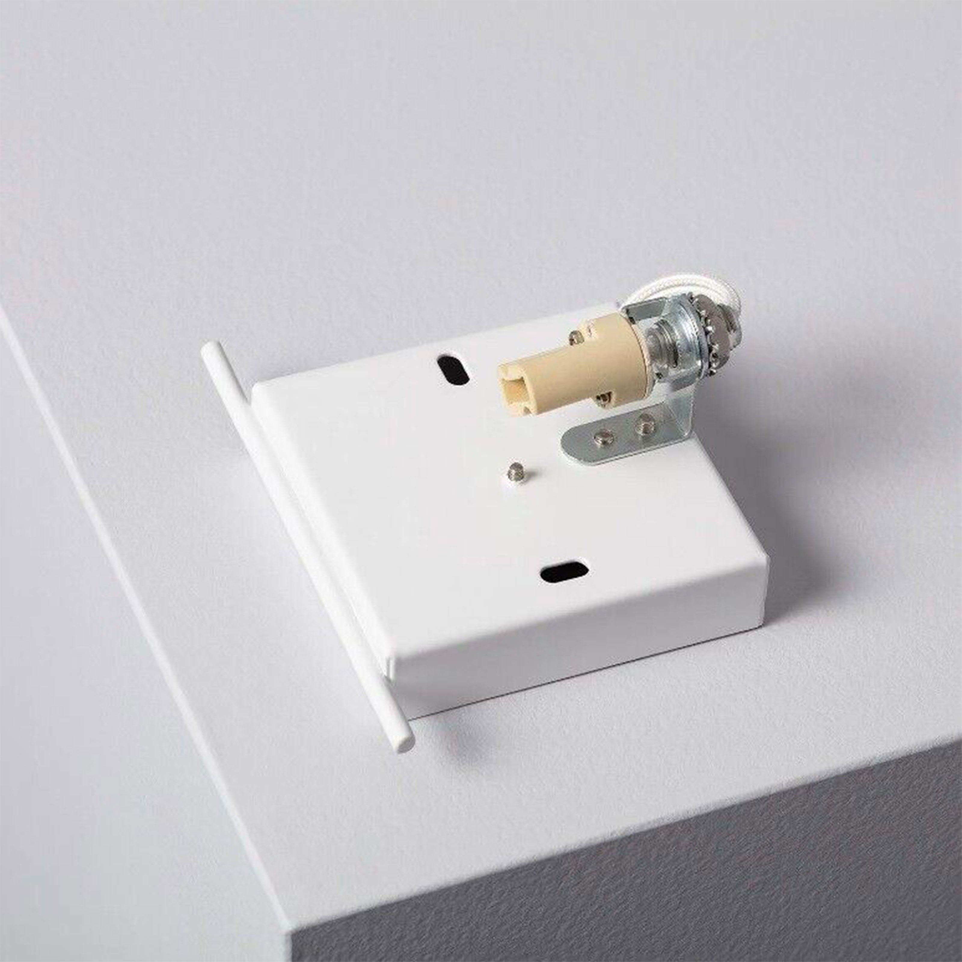 *STOCK* Applique In Gesso Ceramico TAZZINA 280x140x150mm 40W G9 IP20 - Eternal Parquet