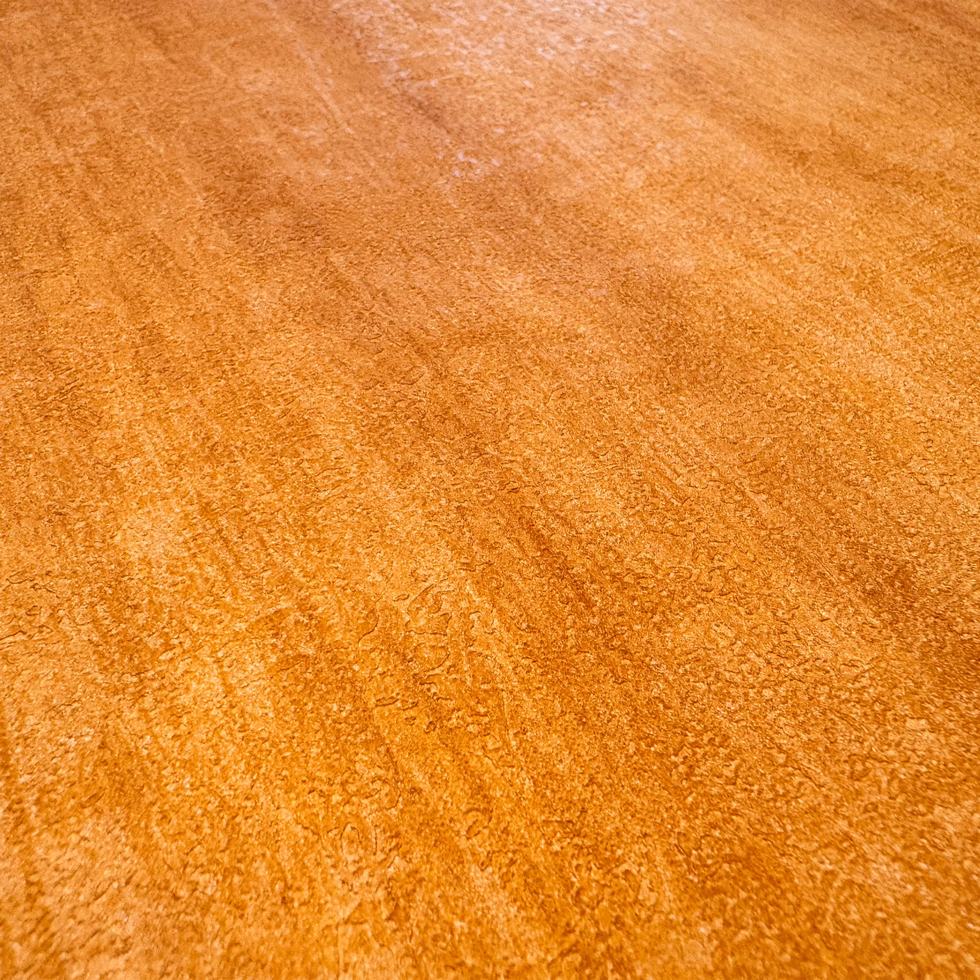 SUPER STOCK €0,56 al mq - Rotolo da 5,2mq (10x0,52mt) di Carta da Parati vinilica Top Quality lavabile TERRE ARANCIO - Eternal Parquet