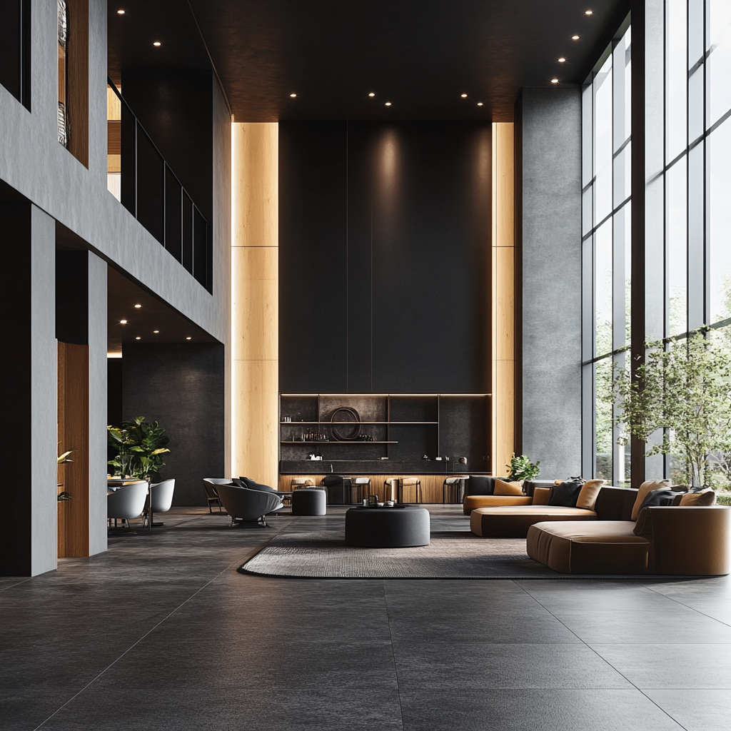 TAAC! il Pavimento SPC in Polvere di Pietra Fast-click 5mm (sp.4+1) eff. Cemento 610X305mm mod. VEGA - Eternal Parquet