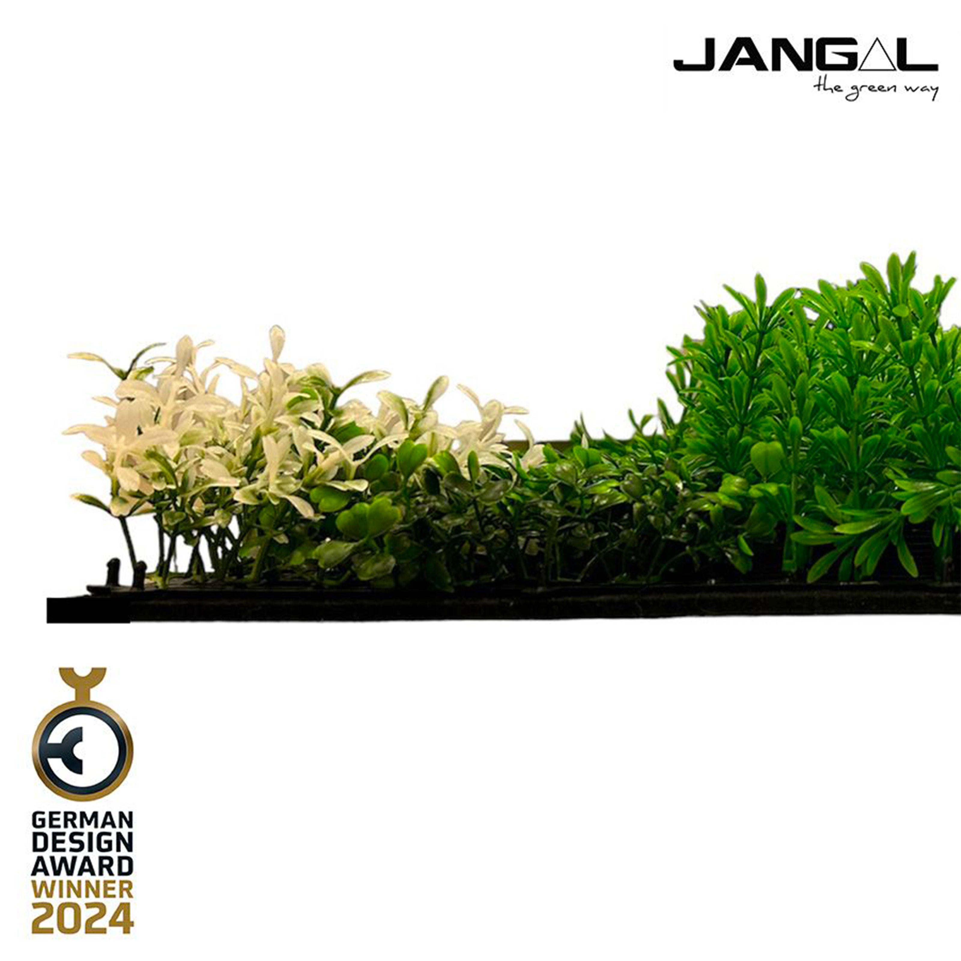 JANGAL Pannelli acustici Modulabili in FLORA sintetica ULTRAREALISTICA 52x52cm mod. VIOLET - Eternal Parquet