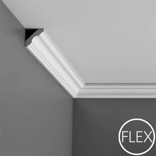 ML 48 of Cornice CEILING/WALL FLEXIBLE (C215FLEX) 200X4,5X4,5