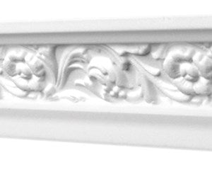 30ML di Cornice in polistirolo per soffitto modello "GRACIA" (15 aste da 2ML) - Eternal Parquet