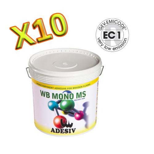 Colla WB Mono MS collante adesivo silanico per parquet pavimenti in legno 15 Kg