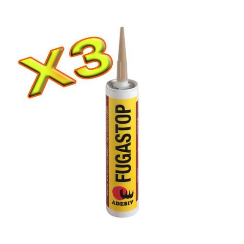 Fugastop sigillante monocomponente speciale per parquet e pavimento in laminato 310ml X 3