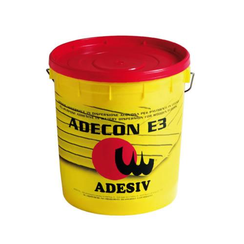 Colla Adesivo Adecon E3 R in dispersione acquosa per pavimenti in legno non verniciati 25 Kg