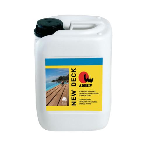 Detergente New Deck ravvivante per parquet esterno decking in legno 5Lt