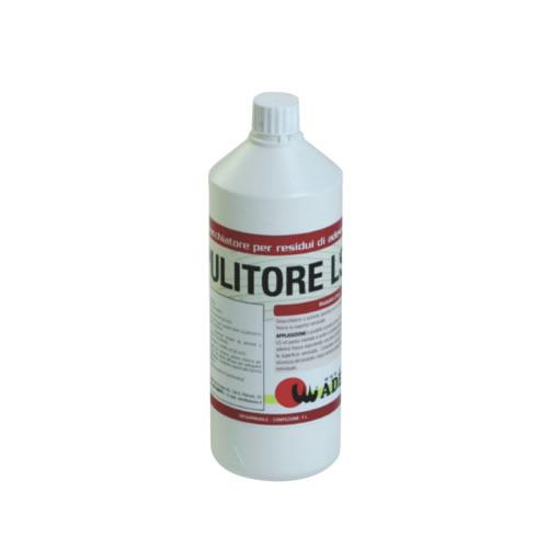 Pulitore LS rimuove residui di colla fresca su legno parquet verniciato latta da 1 Litro