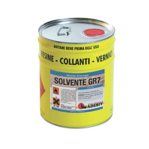 Solvente GR7 detergente per pulizia lavaggio attrezzi pennelli rulli spatole ecc 10Lt