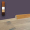 Basolino profilo legno Impiallacciato zoccolino tondo 14x14mm  varie essenze - Eternal Parquet