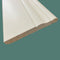 barra da 2 metri lineari di BATTISCOPA ducale 120x13 per Boiserie in legno MASSICCIO di Ayous laccato bianco - Eternal Parquet