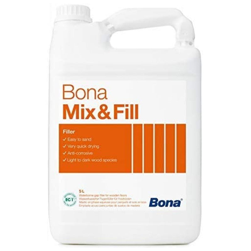 LT5 di Bona MIX&FILL - stucco all'acqua professionale per parquet - Eternal Parquet