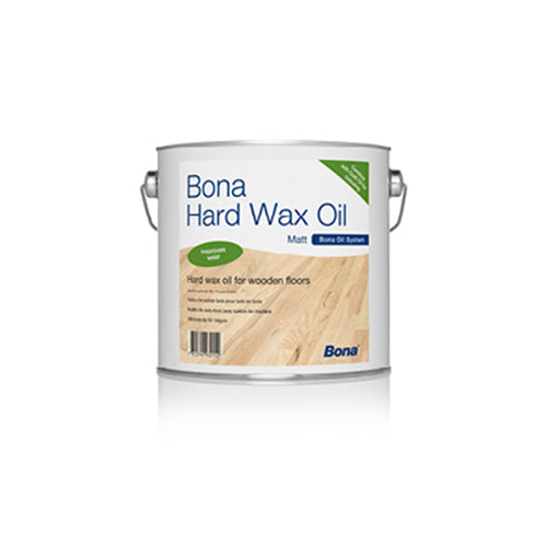 Bona Hard Wax Oil 2.5L semilucida e opaca finitura ad olio per la protezione di parquet mobili ecc - Eternal Parquet
