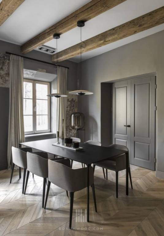 MQ50 di Listone punta ungherese 11x120x480 (4mm nobile) ROVERE NATURALE 30° CHEVRON BONUM classic ad olio/cera - Eternal Parquet