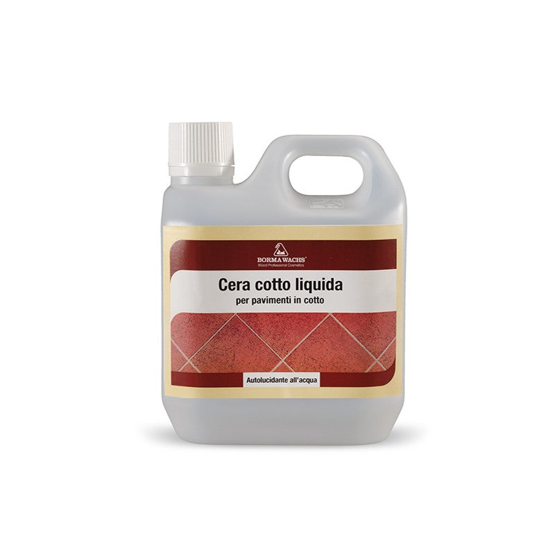 CERA PER COTTO LIQUIDA AUTO LUCIDANTE ALL'ACQUA