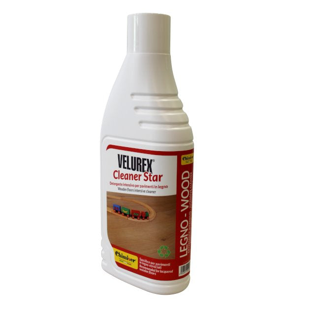Velurex Cleaner Star Super detergente per pavimenti in legno verniciati e PVC freeshipping - Eternal Parquet