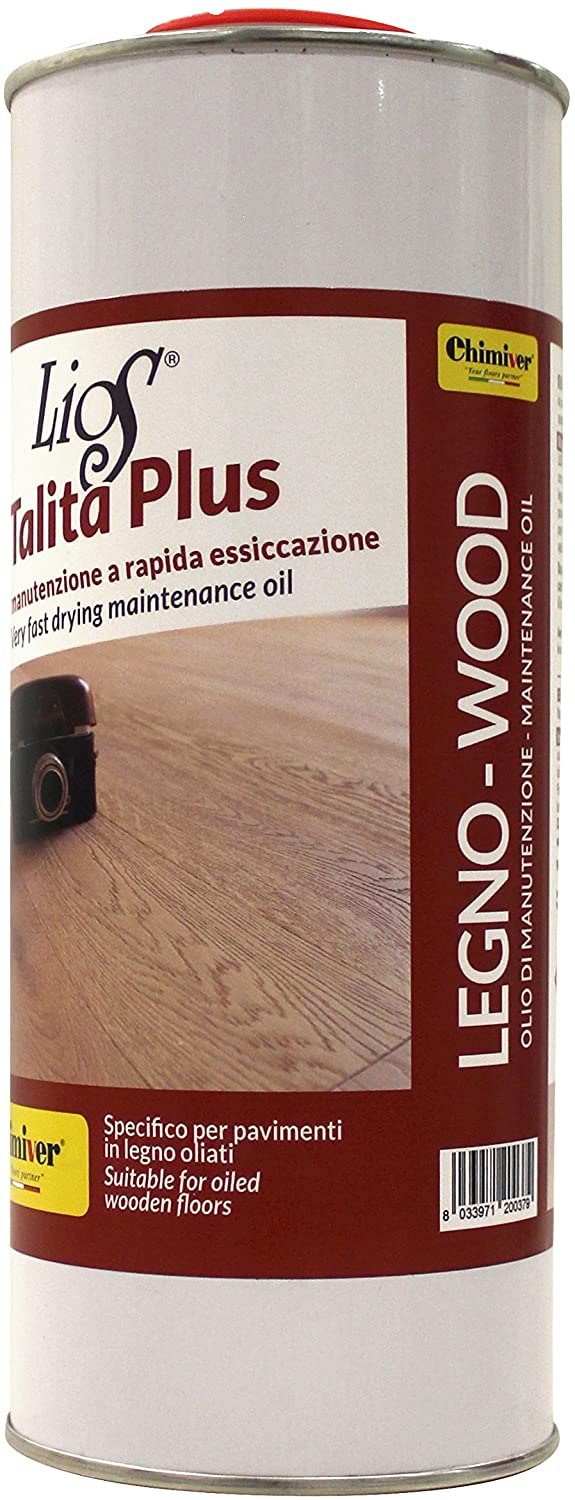 Lios Talita Plus olio rigenerante per parquet trattati ad olio 1Lt Chimiver freeshipping - Eternal Parquet