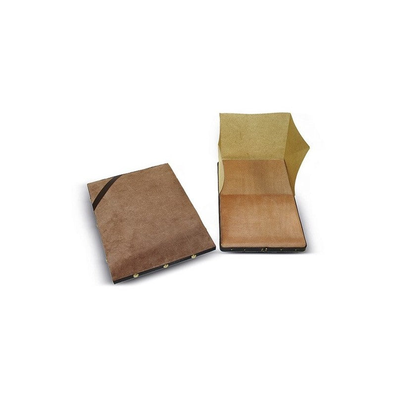 CUSCINO DORATORE IN PELLE CON PARAVENTO