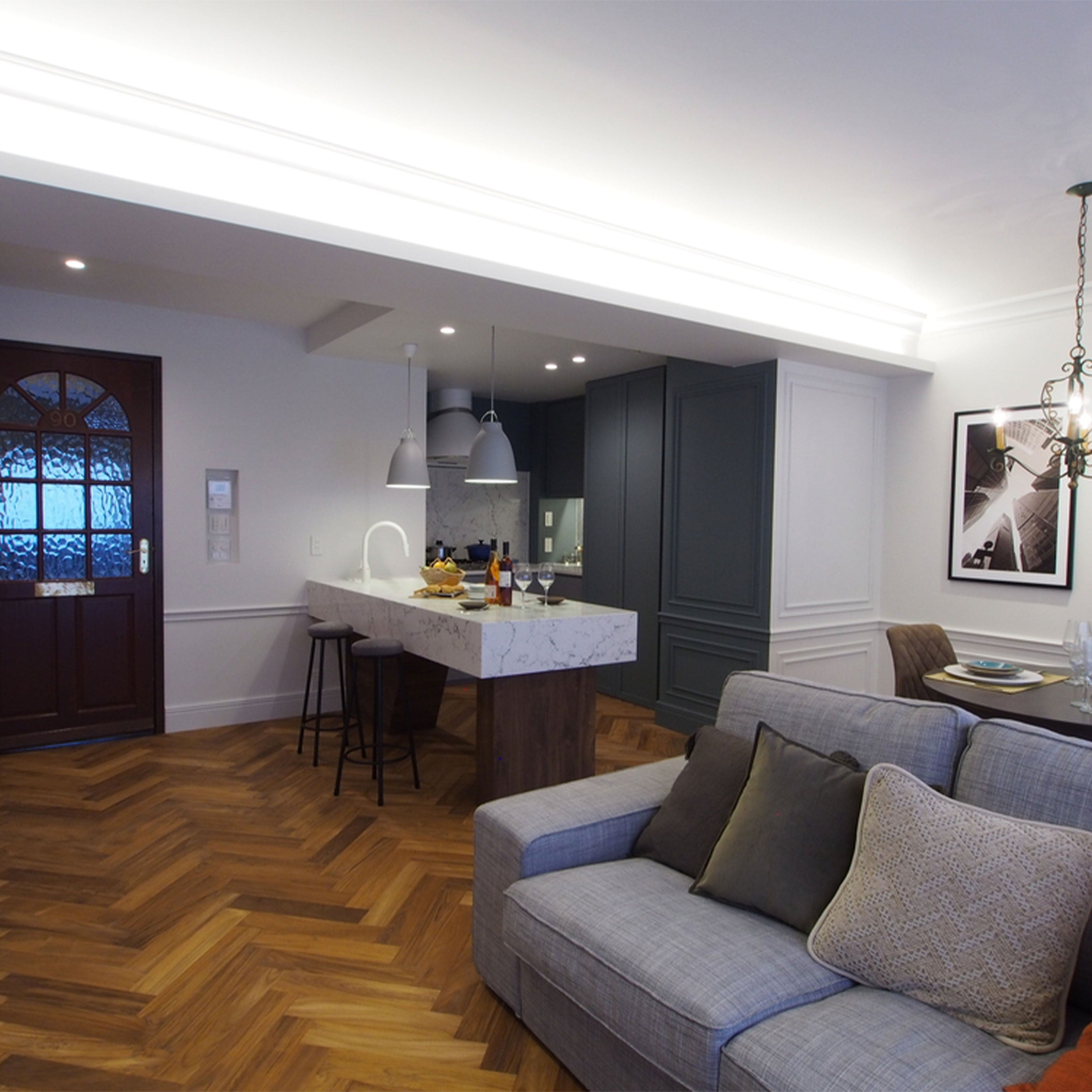 €64,90 Parquet prefinito in Teak Asia 10x70x490 (4mm nobile) semilucido non bisellato anche SPINA - Eternal Parquet