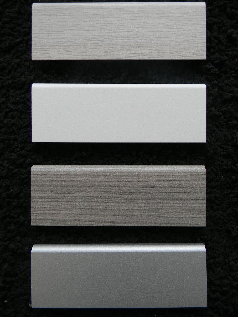 24 metri lineari di Battiscopa passacavo 1,5x8x240cm in MD Zoccolino Eternal Parquet