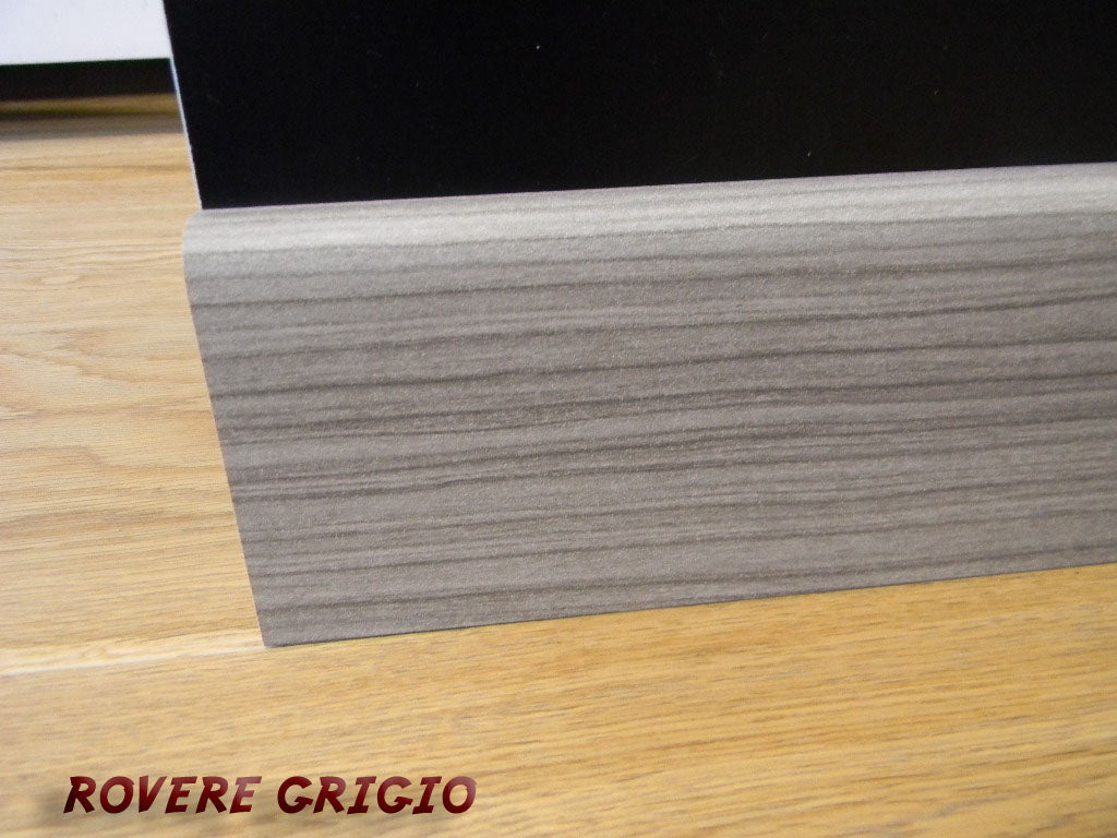 Battiscopa passacavo 1,5x8x240cm in MDF pacco da 48 metri lineari Eternal Parquet