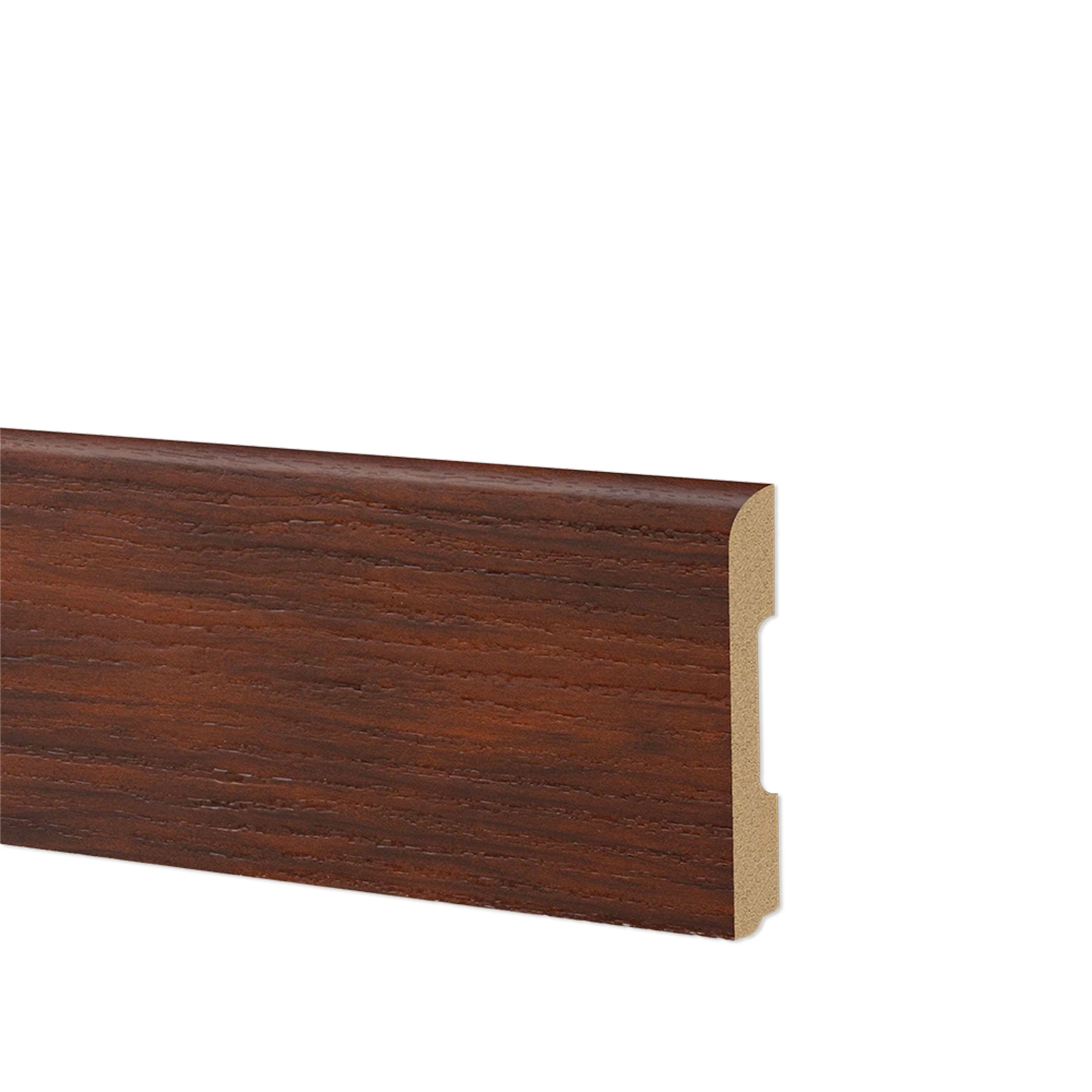 Battiscopa BC Spazzolato in POLIMERI EqualWood HI-TEC 68x10mm Bianco, Alluminio ecc. - Eternal Parquet