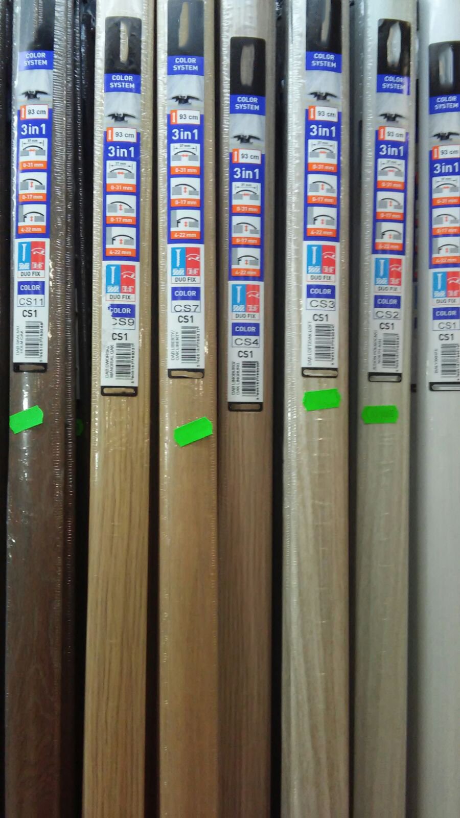 Profilo in Alluminio per parquet e laminati in 34 decori posa 2in1 da 93cm 3in1 (di compensazione o dilatazione , a scendere, di chiusura) (biadesivo e tasselli) - Eternal Parquet