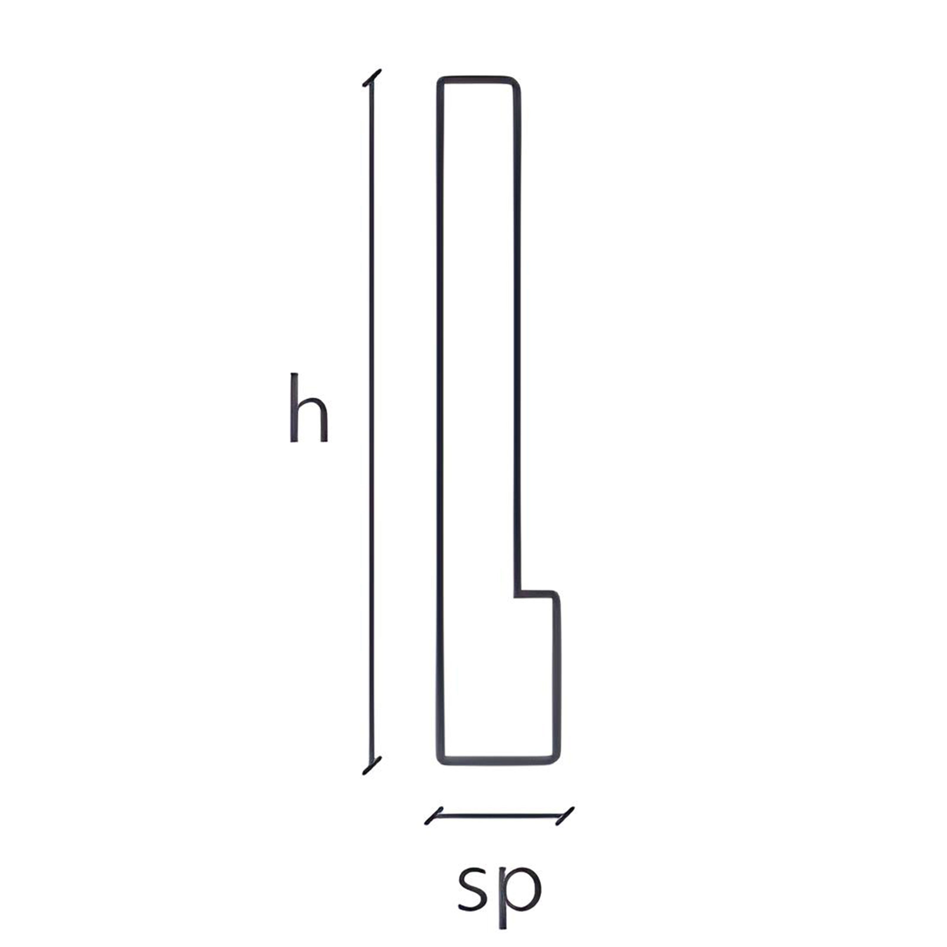 Battiscopa in LEGNO MASSELLO moderno CESAR 120X15mm laccato bianco o grezzo - Eternal Parquet
