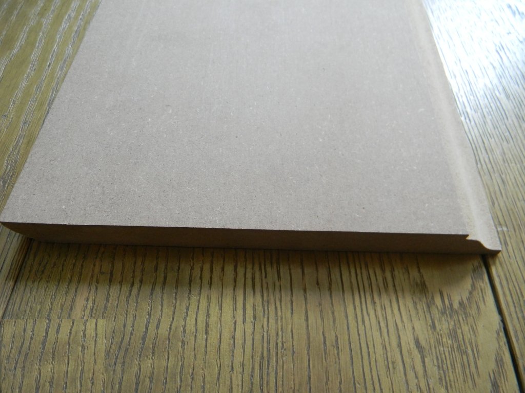 BATTISCOPA 150X16mm 96 METRI LINEARI QUEEN VICTORIA IN MDF SQUADRATO - Eternal Parquet