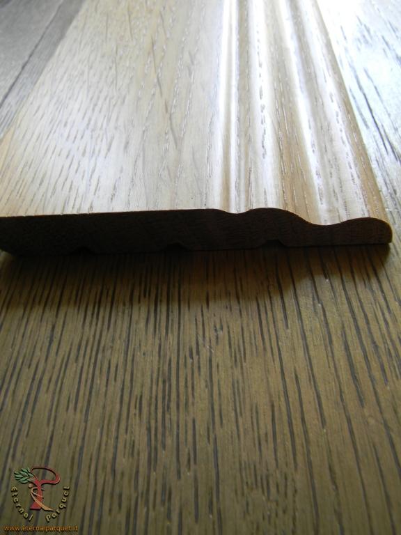 96ML MAXI BATTISCOPA DUCALE 100X15mm IN LEGNO IMPIALLACCIATO - Eternal Parquet