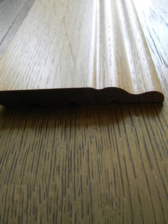 96ML MAXI BATTISCOPA DUCALE 100X15mm IN LEGNO IMPIALLACCIATO - Eternal Parquet