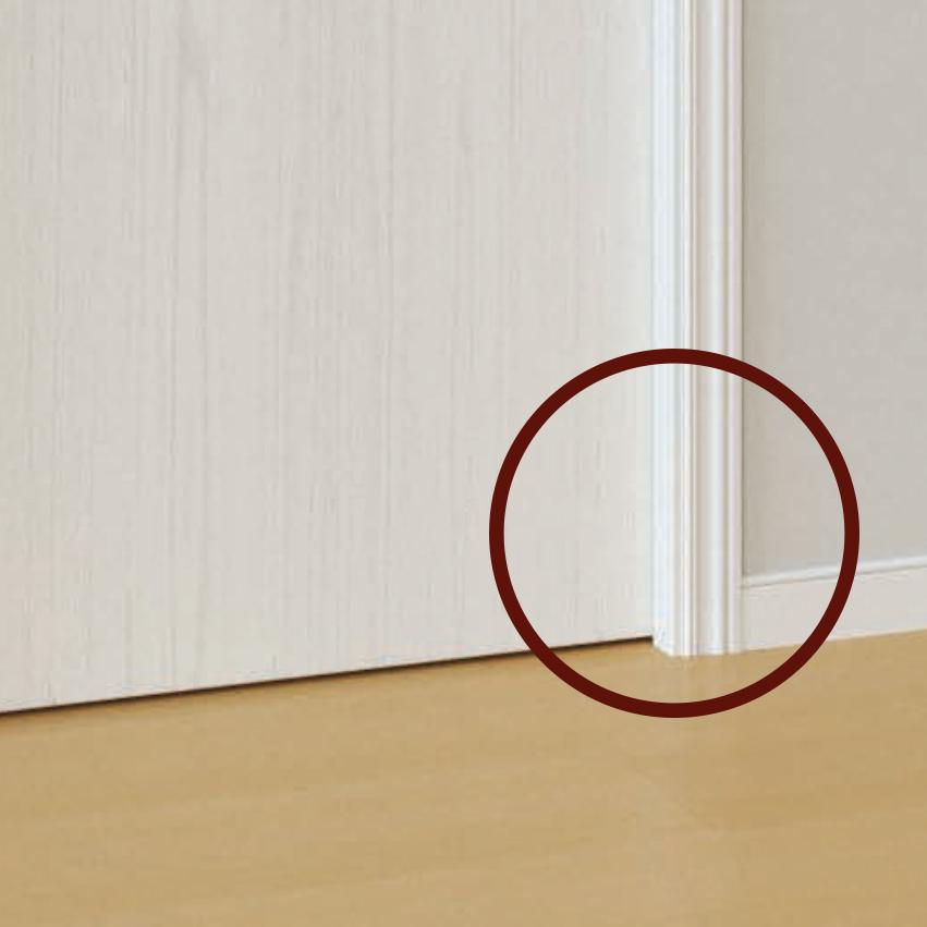 56ML Coprifilo Mostrina telaio porte e in Legno massello DUCALE 60x11 - Eternal Parquet