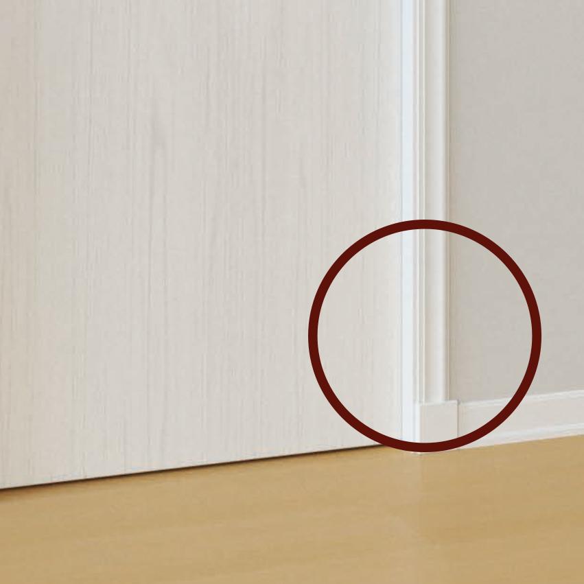 56ML Coprifilo Mostrina telaio porte finestre in Legno massello 65x11 - Eternal Parquet