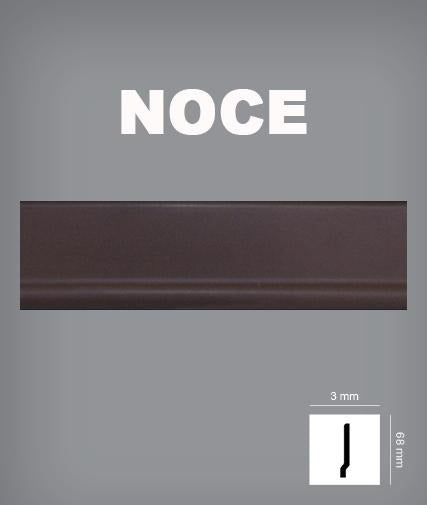 Battiscopa in polistrutturato inscalfibile 11 colori 68X3 M/L100 - Eternal Parquet