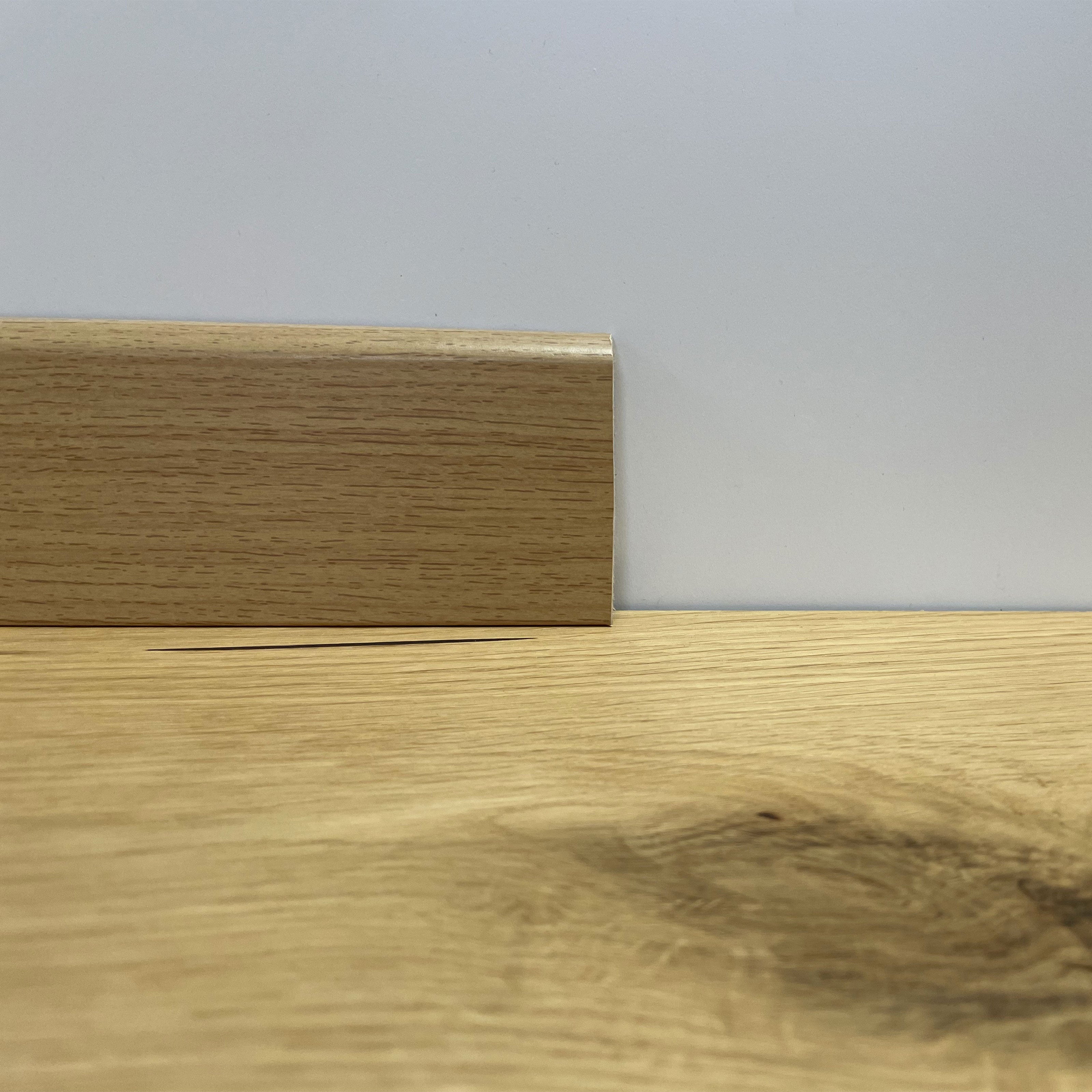 €1,69 - BATTISCOPA ZOCCOLINO in FIBRA DI LEGNO 60x15 Vari decori, Parquet, Laminati, SPC, LVT Eternal Parquet