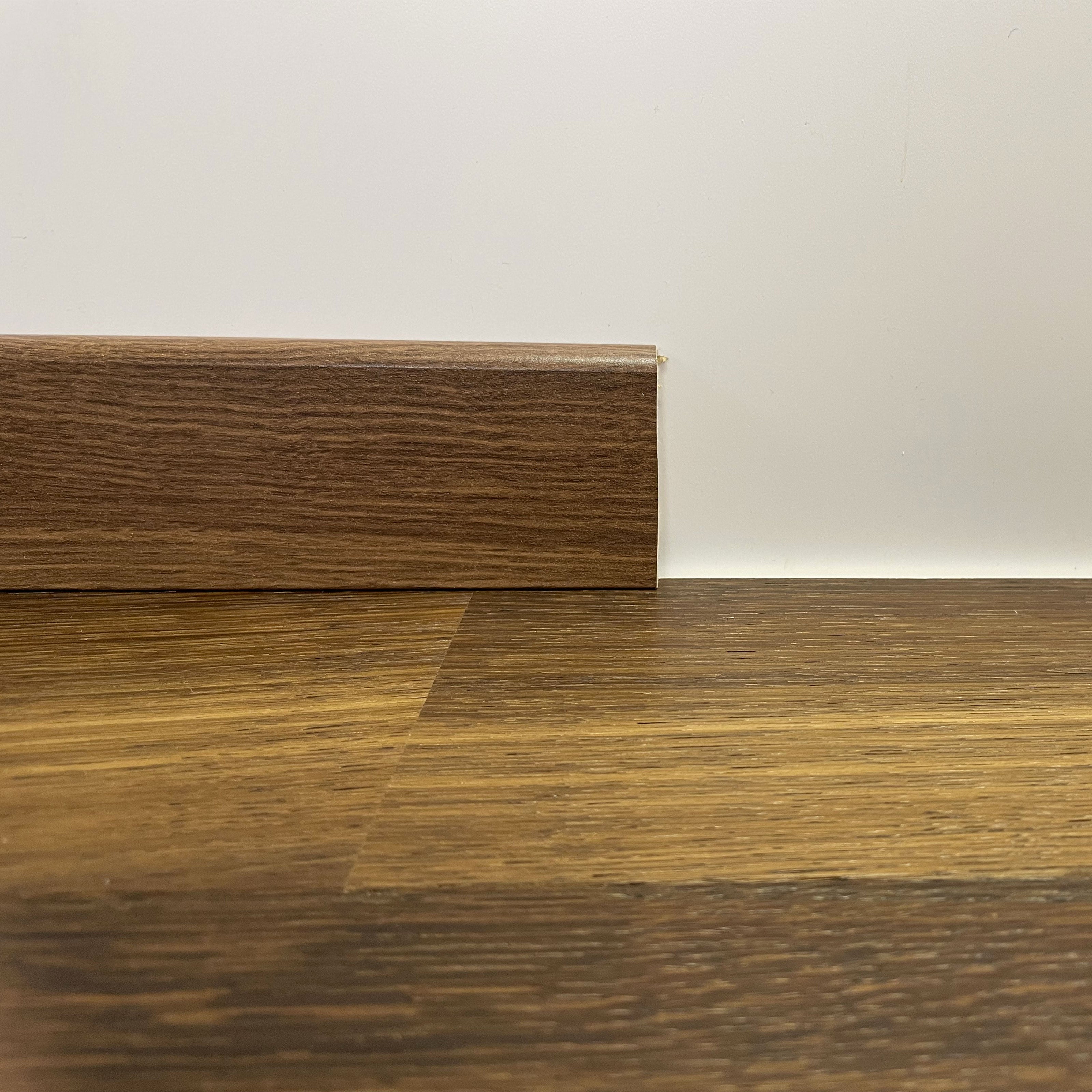 €1,69 - BATTISCOPA ZOCCOLINO in FIBRA DI LEGNO 60x15 Vari decori, Parquet, Laminati, SPC, LVT Eternal Parquet